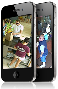 View your surveillance on your smart phone
